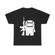 Popular Home Slim Fit Vintage Domo Kun Ak47 Graphic T-Shirt