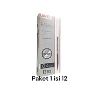 12 Pcs 0.4mm JUMBO Gel Pens/Davis Pens/Liquid Pens