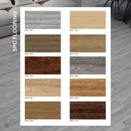 [Ready Stock] 1220*183*4mm /pcs Wood SPC Vinyl Click Flooring For Home House Decor Commercial Residential Room Floor