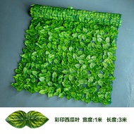 DAUN RAMBAT DINDING Daun Semangka 100X300 CM - DAUN VERTICAL GARDEN SINTETIS TERMURAH/ Daun Semangka