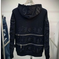 Jacket Philip QP 19*87 2 Thick Letter Embroidered Back Buckles - Jacket Philipp Plein High Quality Z