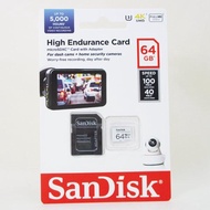 64GB microSDXCカード マイクロSD サンディスク 高耐久ドライブレコーダー向 CL10 V30 U3 SDSQQNR-064G-GN6IA/3081/送料無料