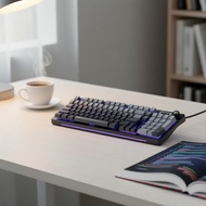 AULA S98pro RGB , TFT 、PBT 、、  AULA S98pro RGB Papan Kekunci Esports dengan Skrin TFT, Keycap PBT, H