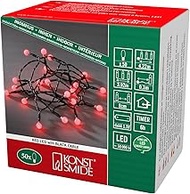 Konstsmide Christmas Lights LED Berry Set Round Diodes/Indoor Use (IP20) Battery Fairy Lights/Batter