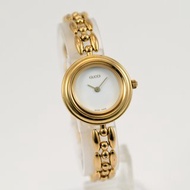 送料無料 GUCCI Change Bezel 6 colors 女性用腕時計 クォーツ Gold Bracelet 箱にダメージ ベゼルに傷 古董錶 復古手錶