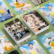 Best-Straw recommendation Let's Run Photocard Li Chen Zheng Kai White Deer Zhou Sheng Photo 10cm Rou