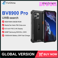 BFDSH Blackview BV8900 PRO Rugged Smartphone Helio P90 6.5'' FHD 2.4K Display 16GB 256GB 64MP 10000m