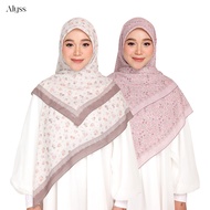 ALYSS AAILA Bawal Printed Bidang 50 & 60 (As-Is)