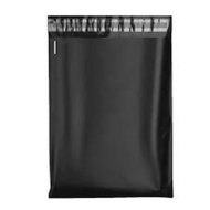 Black Polymailer Plastic 10x20 15x25 17x30 20x30 20x30 20x40 25x35 30x40 35x50 cm contains 100 sheet