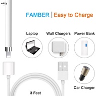 1m/3.3ft Charger Adapter Male to Female Charging Cable Compatible for Apple Pencil Compatible For Ap