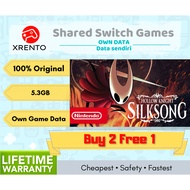 ⚡Buy 2 Free 1⚡Nintendo Switch Switch 2 Games Hollow Knight Silksong Solo Murah Download Own Data Esh