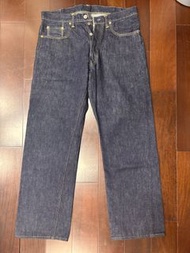 Tcb jeans 日本製 丹寧 直筒 牛仔褲 原色