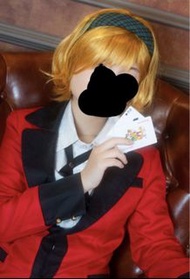 已修剪 狂賭之淵 皇伊月 cos 假髮
