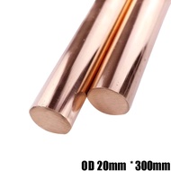 Copper rod OD 20mm T2 copper strip pure copper solid round rod electrode copper rod tapping mold len