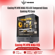 CASING CASE PC GAMING NYK Nemesis NIKA FC5 ATX Tempered Glass Gaming PC Case