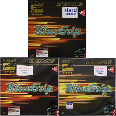 Donic Bluegrip C1 C2 and national version Hard table tennis rubber tacky rubber blue sponge fast att