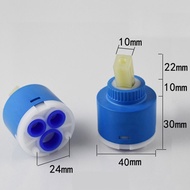 Jantung Kran Panas Dingin 35/40mm Jantung Kran Air Keramik Spare Part Kran Shower