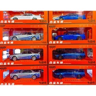 Iron Model Nissan skyline R34 R34 Large Size Beautiful Work