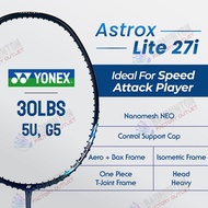 [w/ Free Grip  String] ORIGINAL YONEX ASTROX LITE 27i Badminton Racket (Dark Navy) Smashing Player