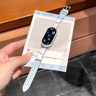 适用于小米手环10|9nfc手表带小米8代皮质可爱兔子女生手表带26.4.21