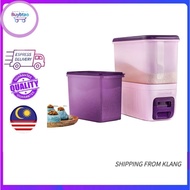 🔥Hot Sales🔥FREE Tall Keeper 5.5L dengan Membeli Tupperware Purple Rice Smart Bekas Beras 10KG / 10.0L