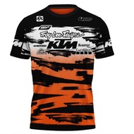 KTM Racing Tshirt / Baju Microfiber Jersi / Jersey Sublimation / Tshirt Jersey
