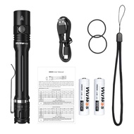 {UU61} Wurkkos Wk05 Dual 14500/AA Battery Portable Pen Light 1PC NICHIA NVSW 519AT V1 IP68 Dual Swit