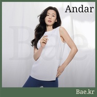 [ANDAR] Airy Fit Tank Top | Quick-Dry Workout Tank Top | Sweat-Absorbing Sports Top | K-Athleisure E