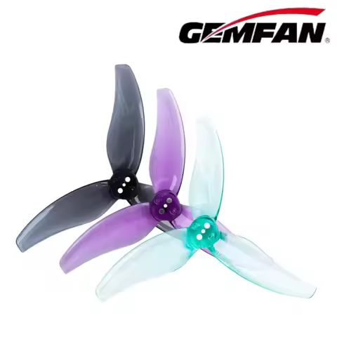 2Pairs/4pcs Gemfan Hurricane 3630 3.6X3X3 3-Blade PC Propeller 1.5mm CW CCW for FPV Freestyle 3.5inc