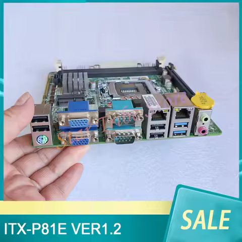 ITX-P81E VER:1.2 H81 17x17 Mini Motherboard Dual Gigabit Ethernet Port USB 3.0 Interface