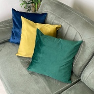 Suede sofa cushion cover 30x30 40x40 50x50 60x60 colors