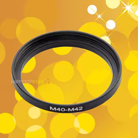 40mm to 42mm M40-M42 mm M40 0.75mm to M42 1mm thread pitch Male to Female Step-Up Lens Filter Ring A