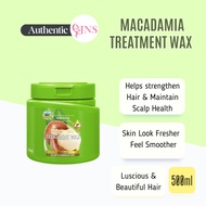 Watson Macadamia Rejuvenating Treatment Wax 500ml for Dry or Damaged Hair