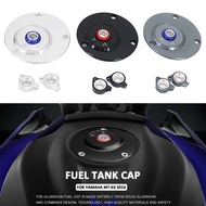 Silver / Black / Titanium New CNC Fuel Tank Cap Cover For Yamaha MT-03 MT03 MT 03 mt03 2016 Motorcyc