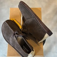 (FREE GIFTS 🎁) CLARKS DESERT TREK 09 Genuine Leather Coffee Black S1690001 KASUT KULIT LELAKI MEN MA