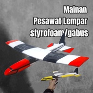 STYROFOAM THROWING PLANE, CHILDREN'S TOY