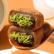 DUBAI CHOCOLATE MOCHI WITH PISTACHIO FILLING CHOCOLATE DUBAI, CHOCOLATE BAR VIRAL, CHOCOLATE KUNAFA 