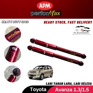 APM Performax Toyota Avanza 1.3/1.5 2003-2011 Heavy Duty Sport Absorber Rear Set ( 2 PCS )