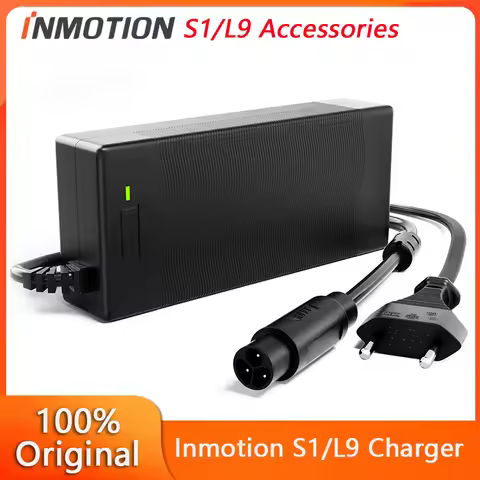 Original Charger for Inmotion S1/L9 Scooter 54V Lithium Battery Charger 63V 1.8A 3Prong Connector Li