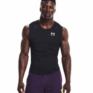 Under Armour Fitness Vest Men Summer Stretchy Breathable Sleeveless t-Shirt Strength Training Skinny