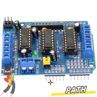 PA-HOME Motor Drive Shield Expansion Module, 4 H‑Bridges 0.6A Peak 1.2A Motor Drive Shield Expansion
