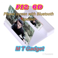 F12 PHONE SCREEN 6D BLUETOOTH SPEAKER BLUETOOTH 5.0 Ready Stock