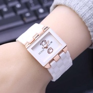 Jam tangan wanita guess rantai mika tanggal aktif GS-7428 Best Seller