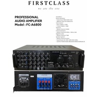 Amplifier KARAOKE ORIGINAL FIRSTCLASS FC A6800 AMPLI BLUETOOTH USB 120 WATT X2