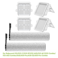 Main Roller Brush HEPA Filters For Roborock F25/F25 LT/F25 RT/F25 ACE/F25 ALT/F25 Combo/F25 ACE Comb