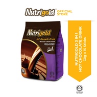 NUTRIGOLD Instant 3 in 1 Hot Chocolate Drink (30g x 15 sticks / Pack)