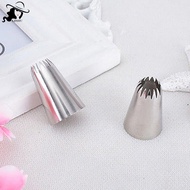 LISHU 6B Stainless Steel Icing Nozzle Decor Tip Cake Baking Pastry Decor th
