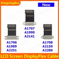 New LED LCD Screen Display Flex Cable For Macbook Pro 13" 15" 16" A1706 A1989 A2251 A1707 A1990 A214