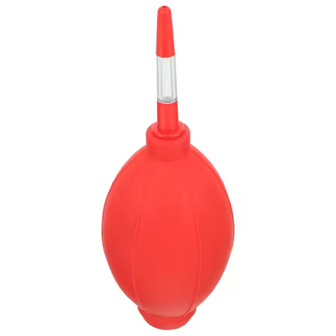 Red Transparent Ear Syringe Wash Bulb Suction Irrigation Tool Ear Wax Remover Cleaning Kit Nurse Sup