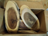 Acacia Wood piece. Wood Slab. Live Edge wood slab. For DIY. For craft.